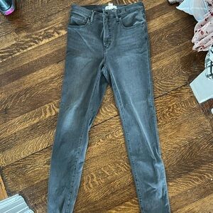 Madewell high rise skinny jeans
